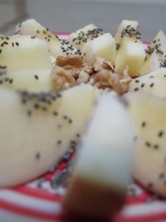 Una foto de Desayuno liviano ligero light, frutal, rapido fácil y nutritivo