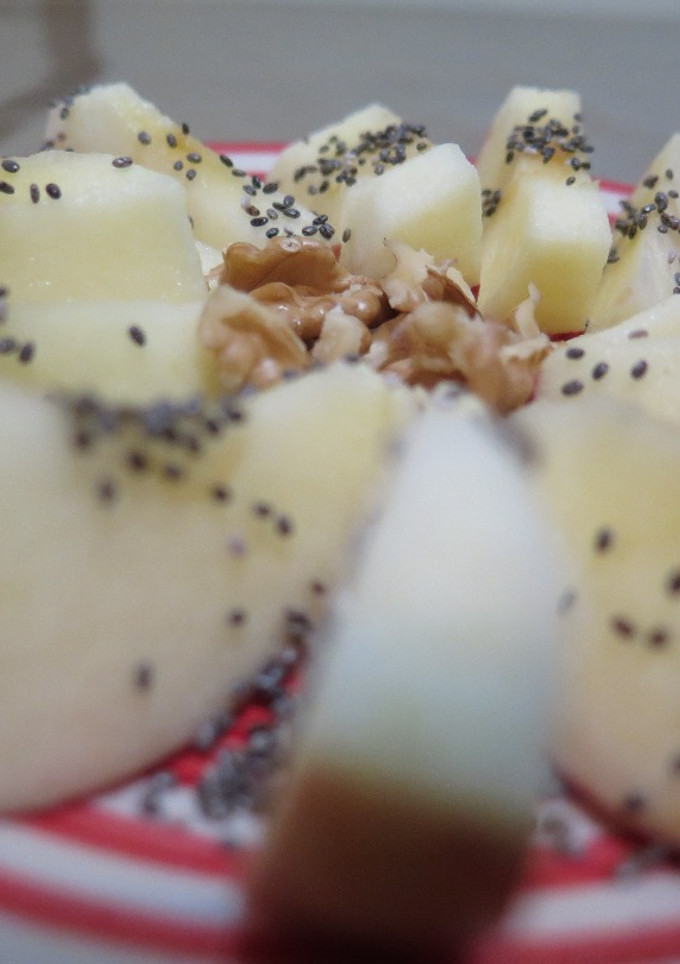 Una foto de Desayuno liviano ligero light, frutal, rapido fácil y nutritivo