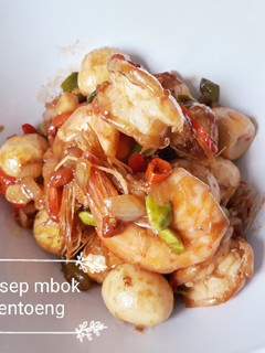 Foto resep Udang pete