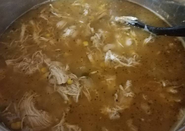 Chicken chili soup