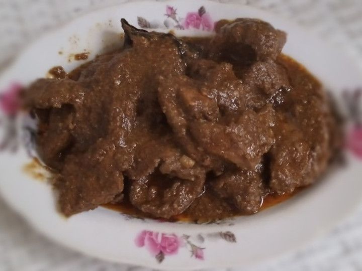 Ini dia! Resep mudah bikin ♥️Rendang hati sapi♥️ dijamin enak