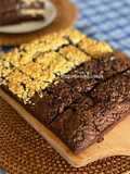 Brownies - crumble & choco topping