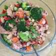 Verduras con pasta