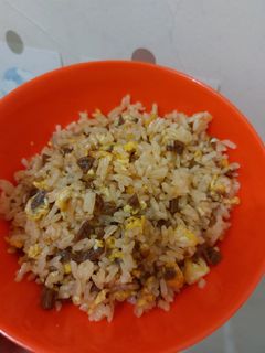 Foto resep Nasi Goreng Polos dengan Bakso & Telur | My new Comfort Food!