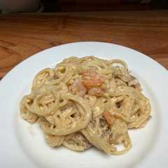 A picture of Spaghetti Carbonara 🍝.