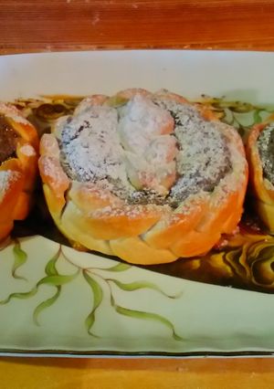 Mini mákos piték recept fotója