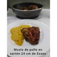 Muslo de pollo en sartén de 24 cm de Essen
