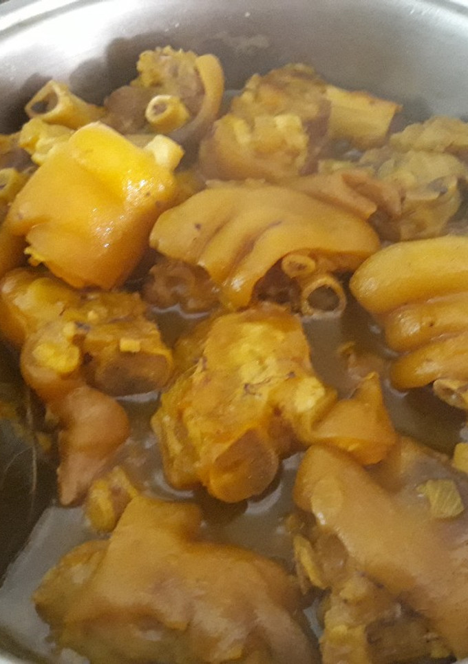 Una foto de Manitas de cerdo