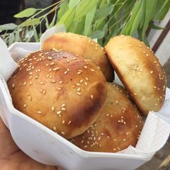 A picture of Burger Buns #teamtrees.