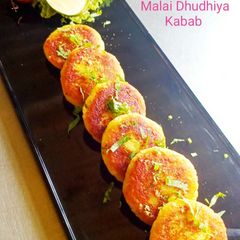 A picture of Smoked Malai Dhudhiya Kababs.