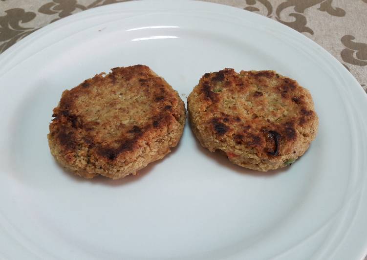 Hamburguesas de soja sin gluten y veganas
 🍔