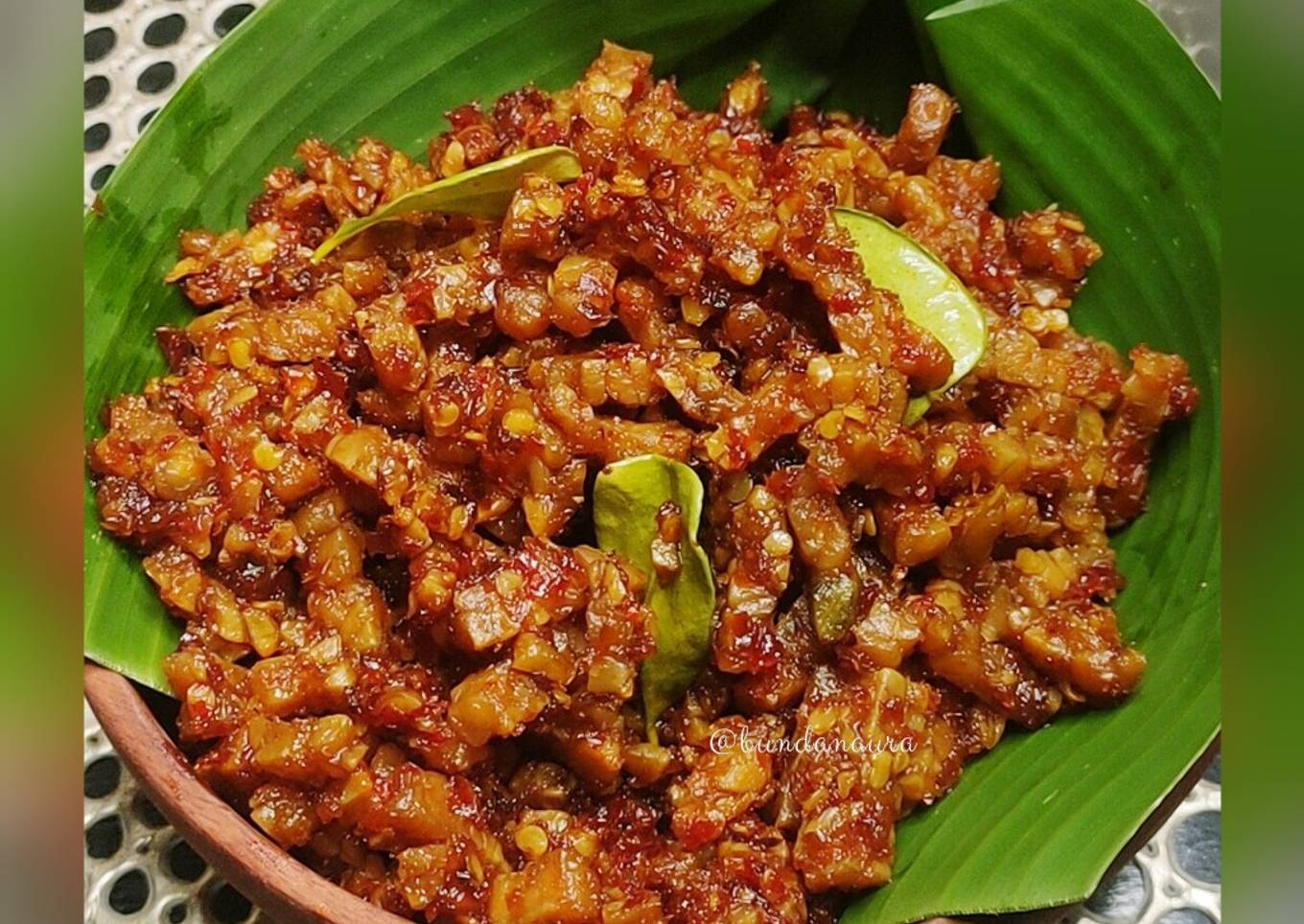 Kering Tempe Basah Pedas Manis