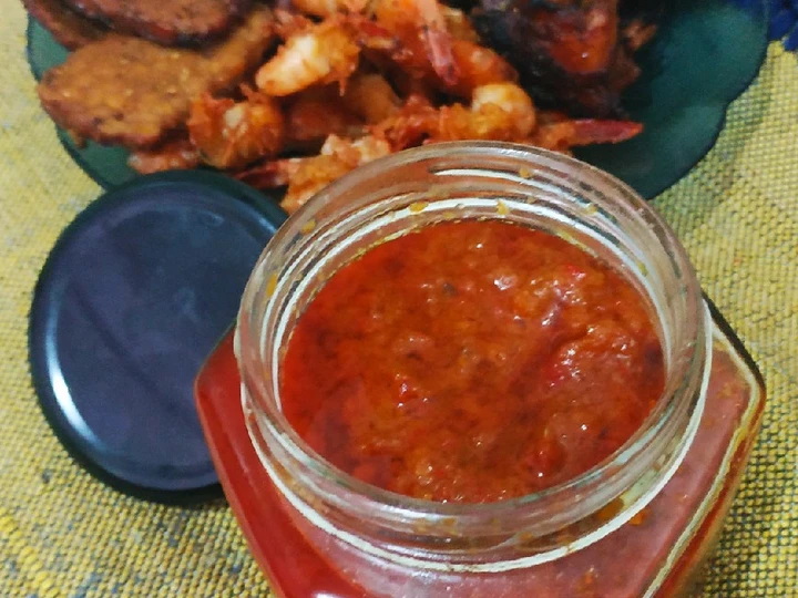 Cara Mudah Membuat Resep Sambal Terasi Goreng (Stok Ramadan) yang Sempurna Anti Ribet, Sempurna