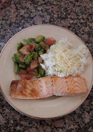 Una foto de Salmón rosado delicia