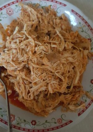 Foto resep Ayam suwir pedas