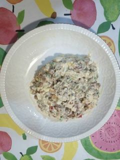 Una foto de Ensaladilla de lentejas