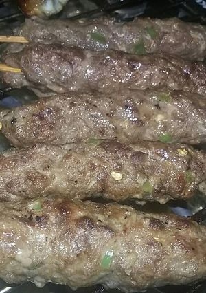 A picture of Grilled Kofta Skewers.
