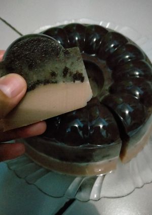 Foto resep Puding goriorio Dancow coklat