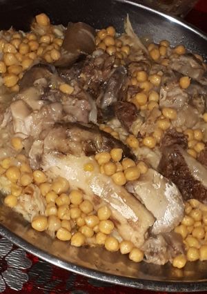 صورة لوصفة حمص على قولات