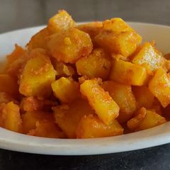 A picture of Sindhi aloo.