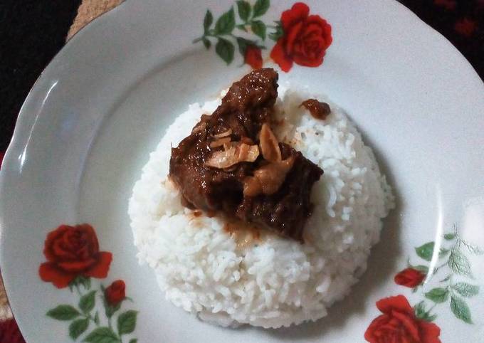 Resep: Rendang sapi simpel Irit Untuk Jualan