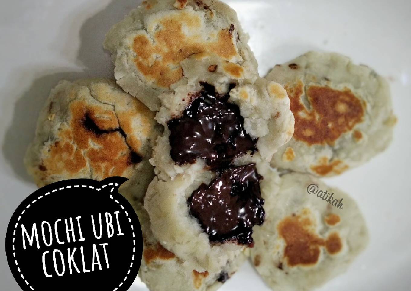 Resep Mochi ubi coklat