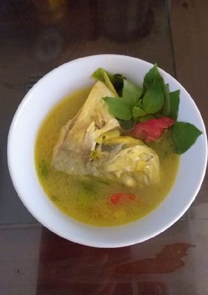 Foto resep Sop ikan kue bumbu kuning