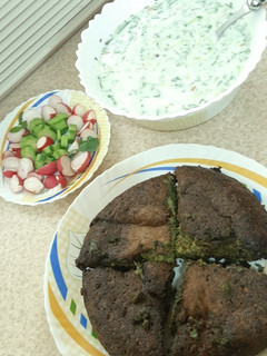 عکسی از دستور کوکو سبزی