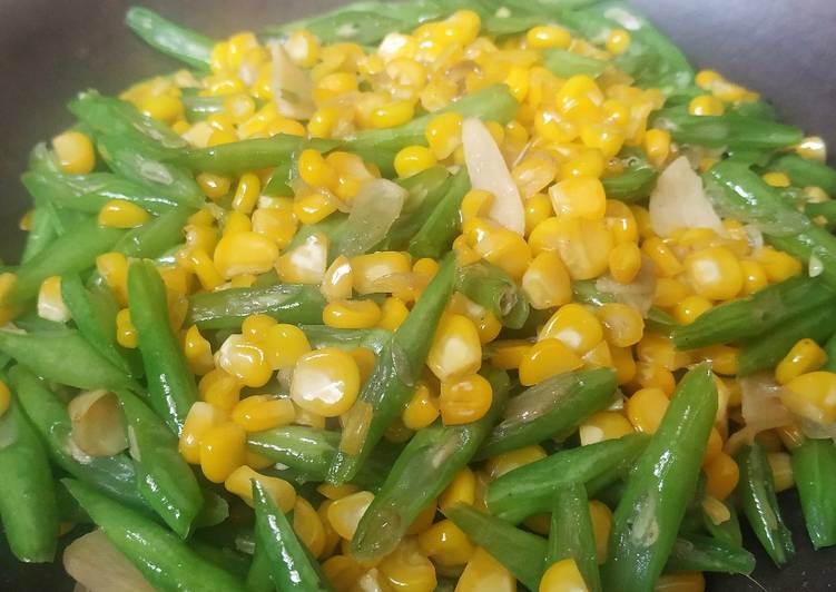 Resep Tumis Buncis Jagung Manis, Menggugah Selera