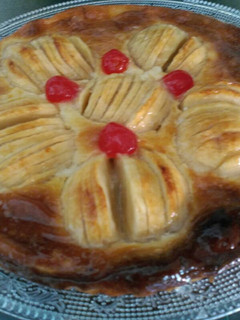 Una foto de Tarta de manzana Thermomix