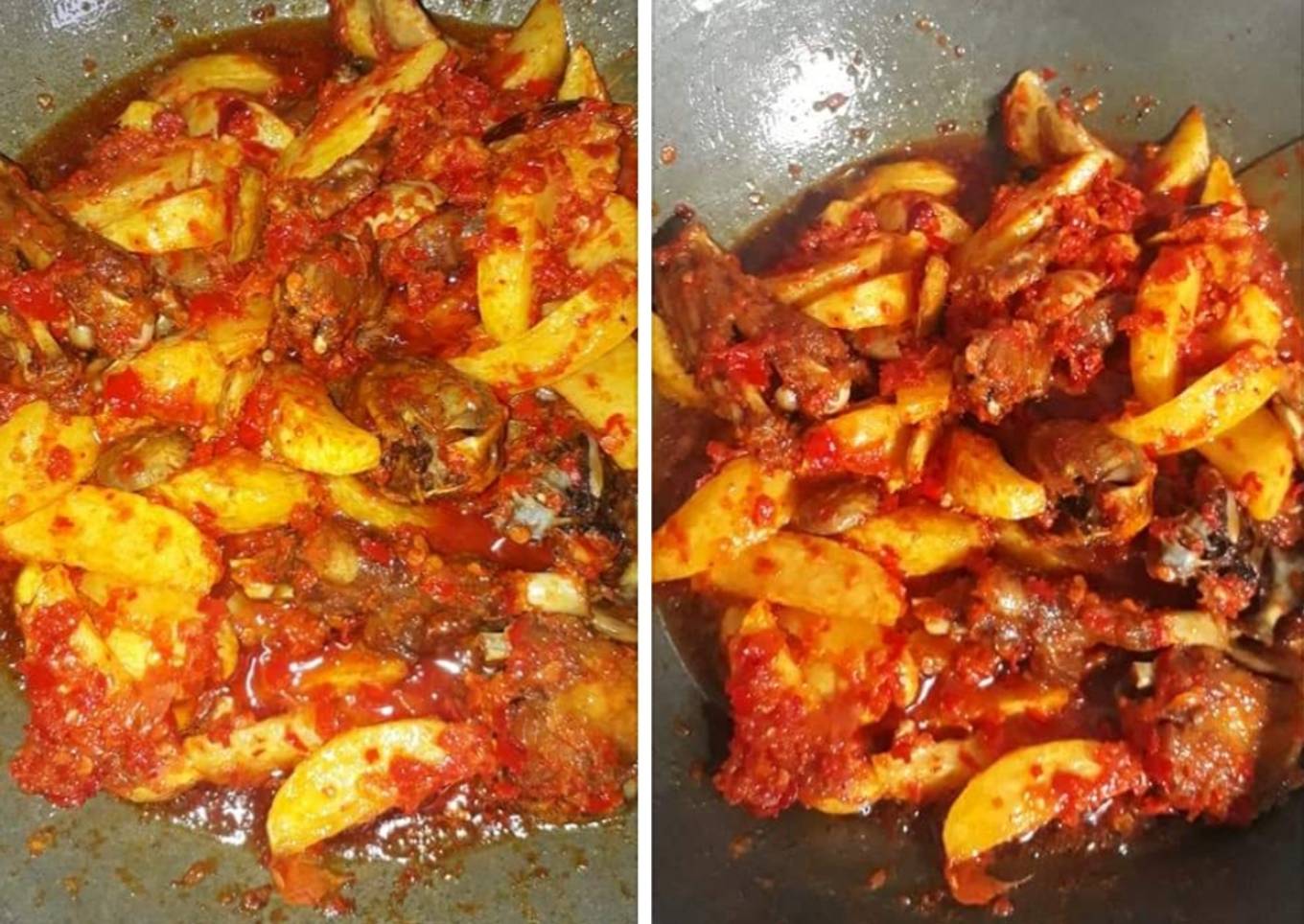 Ayam jengkol balado