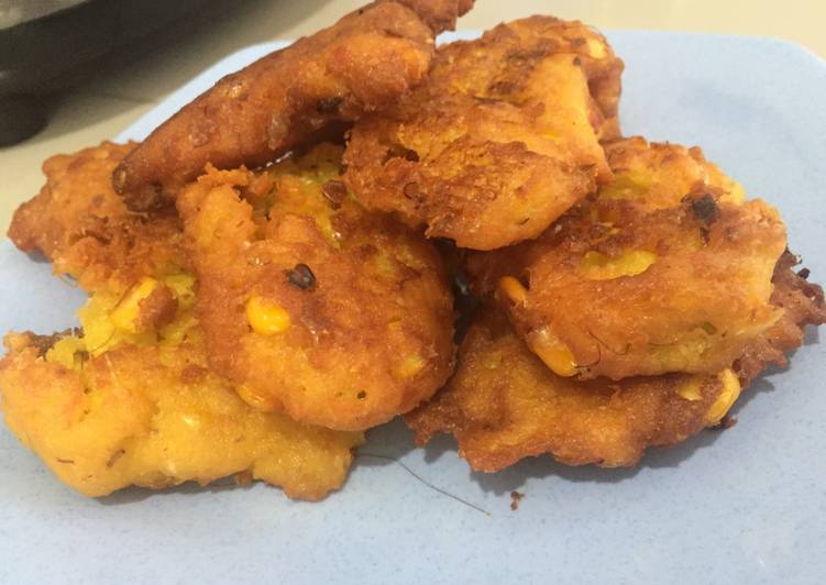 Cara buat Dadar Jagung Manis / Bakwan Jagung yang lezat dan Mudah Dibuat