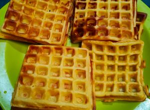 Foto resep Waffle Bahan Praktis Anti Gagal Garing Luar Lembut di dalam
