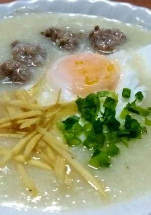 รูปของ 🐷โจ๊กหมูไข่ออนเซ็น🐷