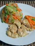 Timbal de Arroz Integral con Verduras