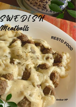 Foto resep Homemade SWEDISH MEATBALLS