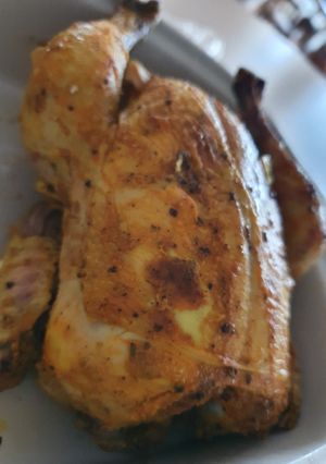 عکسی از دستور مرغ درسته