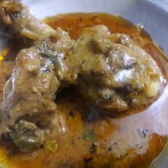 A picture of Handi chicken curry.