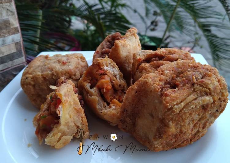 18. Tahu Mercon Jamur Tiram 🍄
