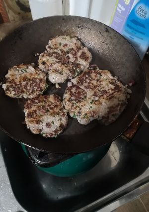 Una foto de Hamburguesas de carne