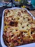 Paccheri rellenos de boloñesa como en TikTok