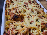 Paccheri rellenos de boloñesa como en TikTok