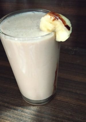 A picture of Healthy and tasty Banana shake.