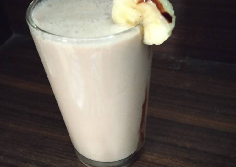 Easiest Way to Prepare Favorite Healthy and tasty Banana shake