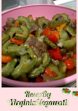 Foto resep Tumis Pare Ampela Pedas