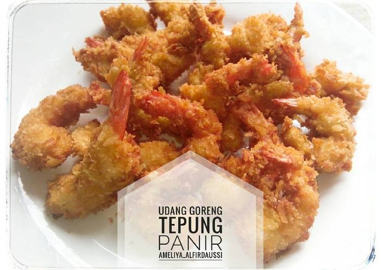 Resep Udang Goreng Tepung Panir Anti Gagal
