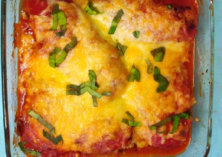 Steps to Make Award-winning Keto Stuffed Chicken Marinara