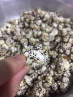 Hình của món Bắp rang oreo.