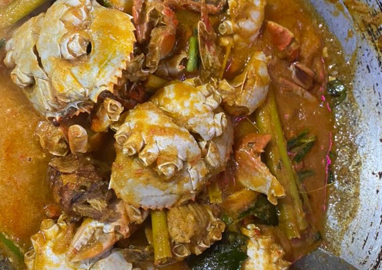 Cara Gampang Menyiapkan Kepiting asam manis pedas, Menggugah Selera