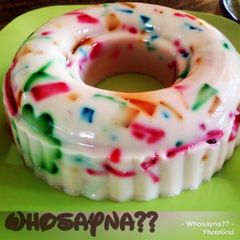 A picture of Whosayna’s Mosaic Pudding.